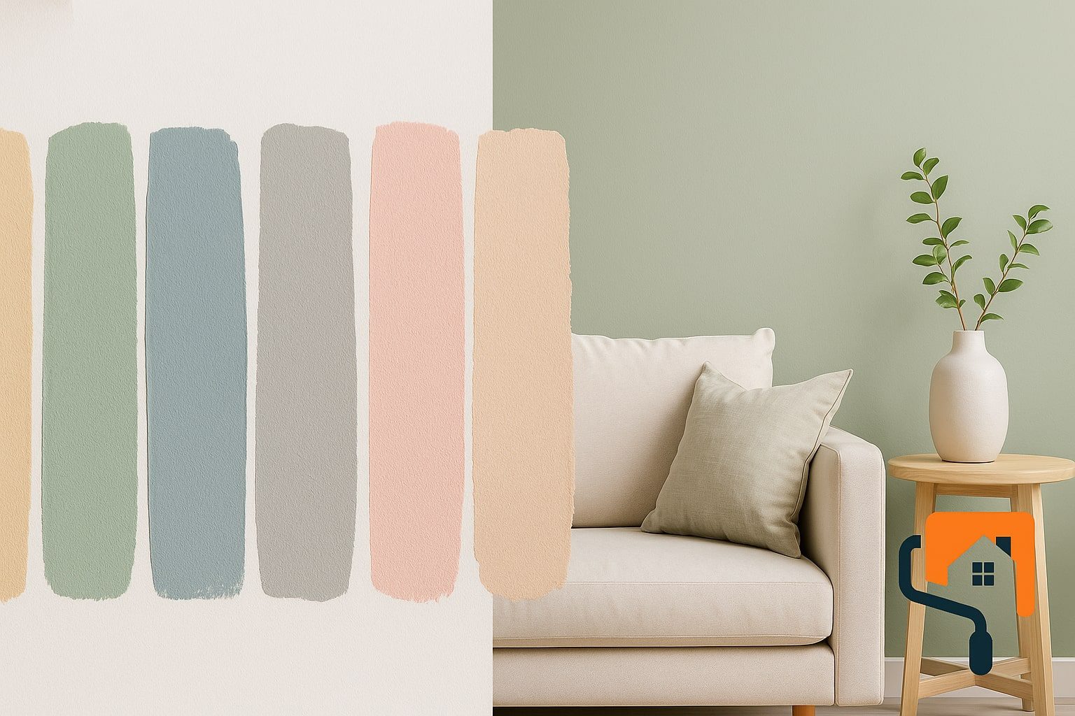 Wall painting – trendy colours and inspiration for 2025